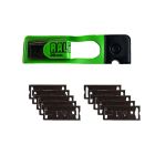 Chromstahl Wendemesser 30mm - 10er Pack