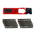 Chromstahl Wendemesser 48mm - 10er Pack