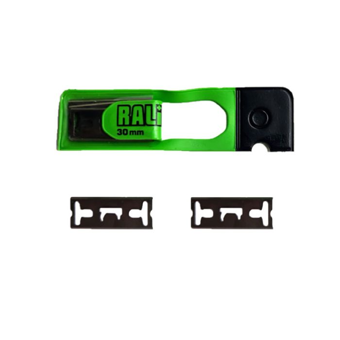 Chromstahl Wendemesser 30mm - 2er Pack